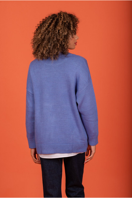 Kristoff knit sweater (Light blue) (Στο προϊόν αυτό δεν γίνεται επιστροφή)