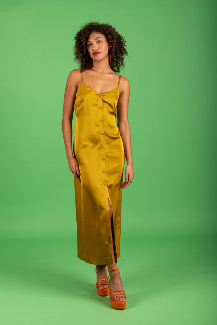 Lupita dress (Mustard)