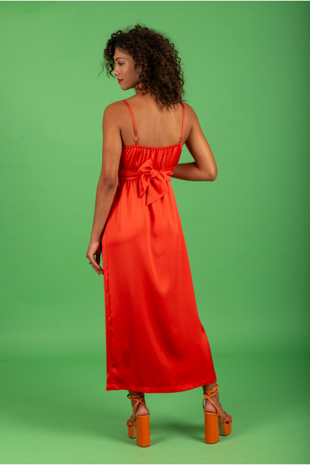Lupita dress (Intense Red)