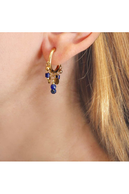 Mediterranean Earrings Blue